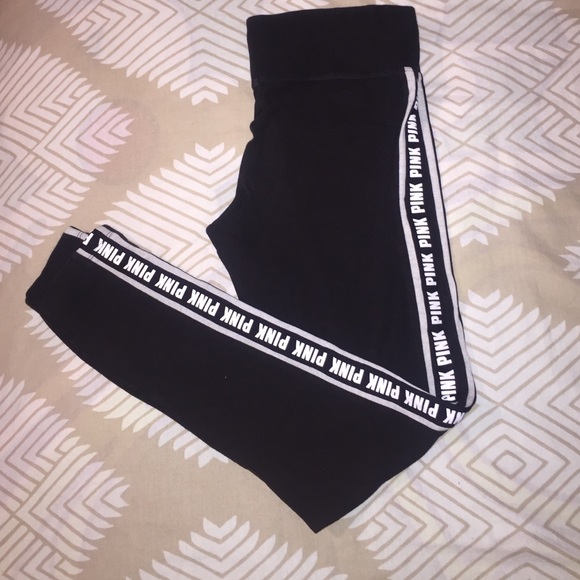 Pink yoga leggings
