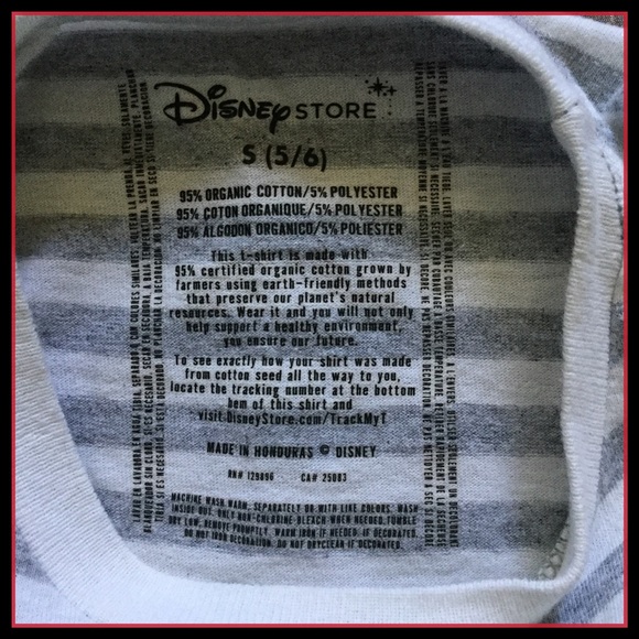 DISNEY STRIP TOP - Picture 2 of 2