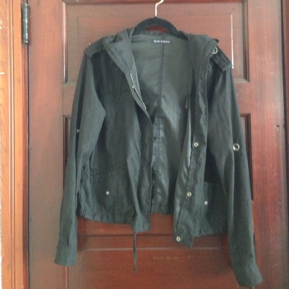 Lightweight suede/velvet feeling Brandy jacket