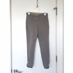 Soft grey riding breeches