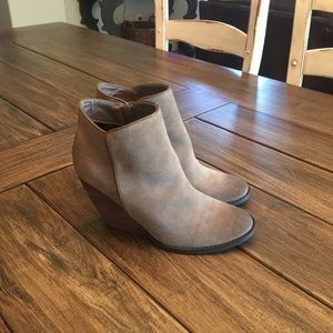 Taupe Booties