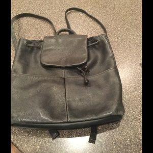 Tignanello leather backpack