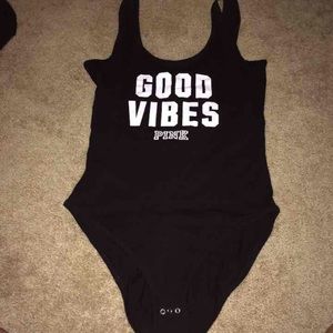 NWT Victoria's Secret PINK bodysuit