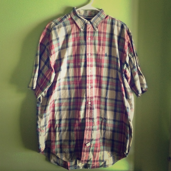 Men's L Ralph Lauren SS Button Down