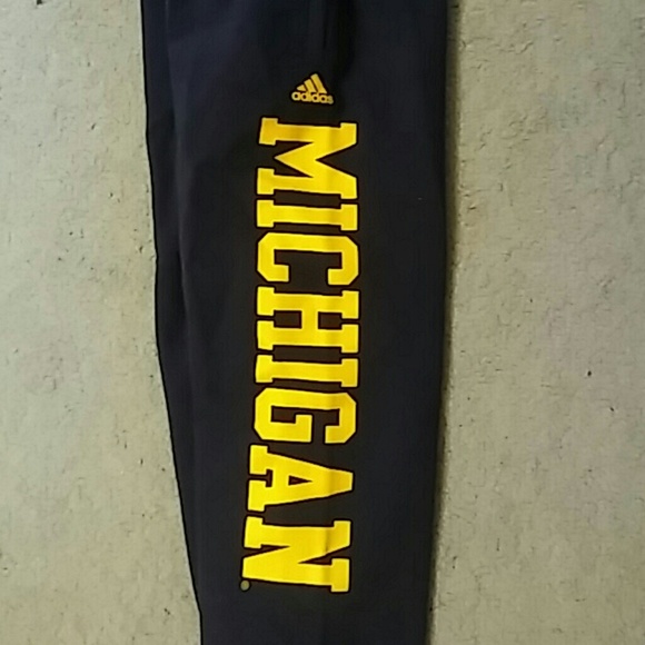 Brand New Never Worn Adidas Michigan Sweatpants