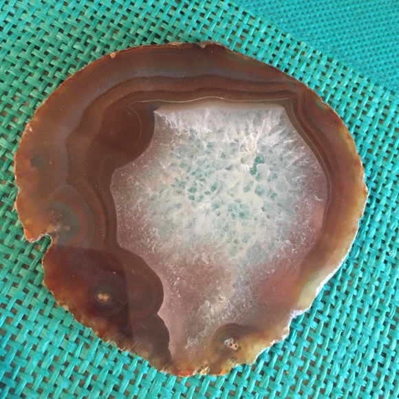 3 AGATE COASTERS - Picture 3 of 4