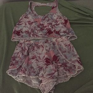 Printed two piece set