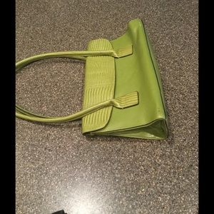 Tommy Hilfiger lime green bag