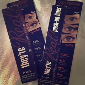 Benefit "They're Real!" Mascara and Eyeliner