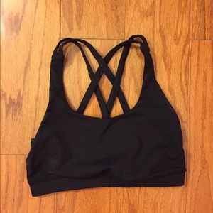 Lululemon black energy sports bra. Barely used.