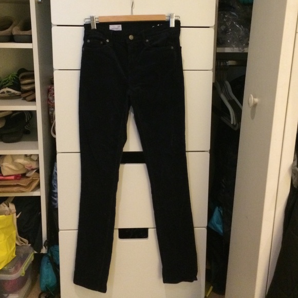 Gap *new* real straight navy blue corduroys - Picture 1 of 4