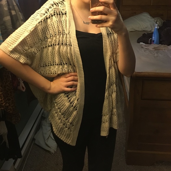 Forever 21 lace cardigan
