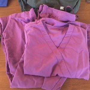Grey's Anatomy scrub set- purple