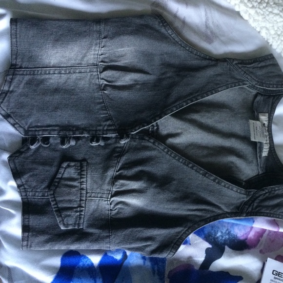 Denim vest