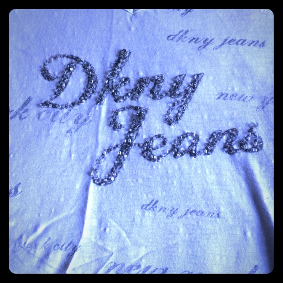 DKNY embellished shirt