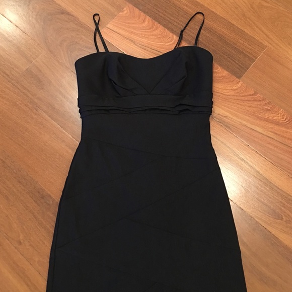 Black Cocktail Dress - Picture 2 of 4