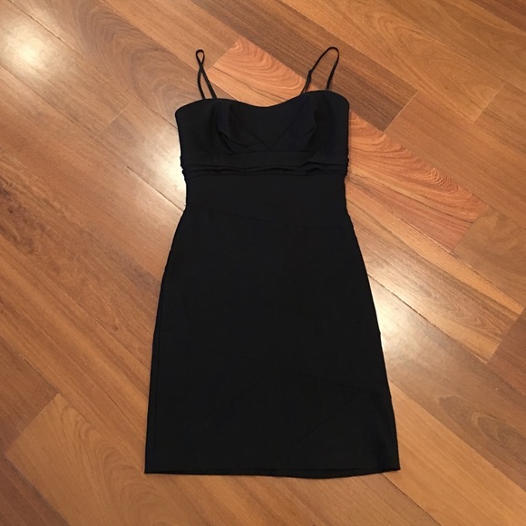 Black Cocktail Dress - Picture 3 of 4