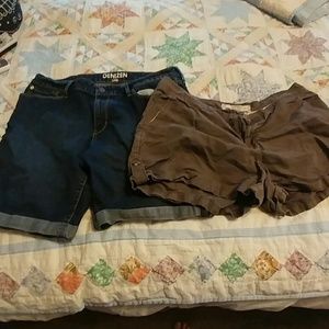Bundle deal shorts, EUC, Levis and Old Navy