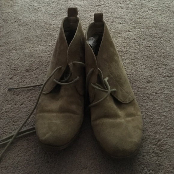 Brown booties