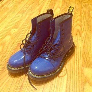 Blue Patent Leather 1460 Doc Martens!