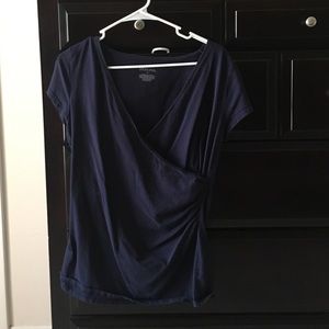 Merona wrap tee