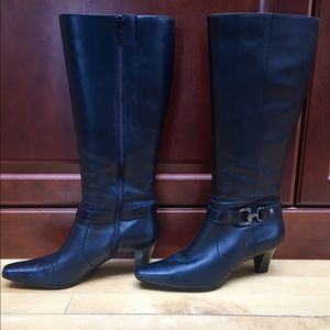Ann Klein iflex leather boots