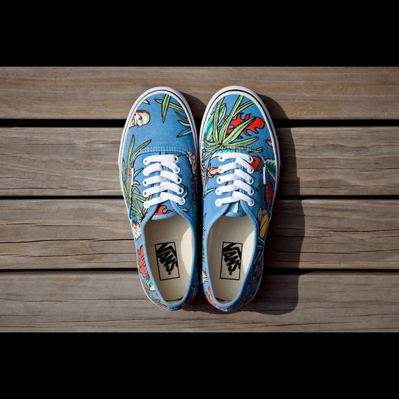 Tropical Print Tennis Shoes Tropical Print Tennis Shoes