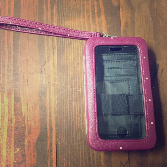 Pink iPhone 5 Case / Wristlet!! 📱