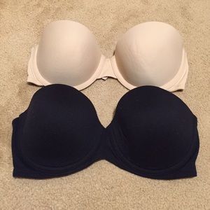 Victoria's Secret strapless bras