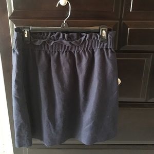 J crew linen skirt