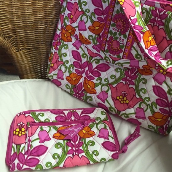 Vera Bradley bag & wallet