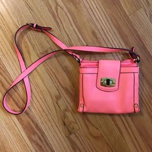 Merona hot pink crossbody bag!