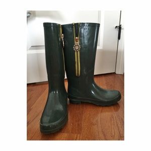 Jack Rogers green rainboots