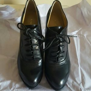 Nine West lace up booties