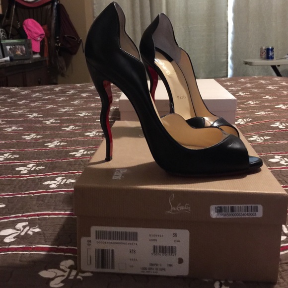 *SOLD*Christian Louboutin Deepik 120mm kid leather - Picture 2 of 4