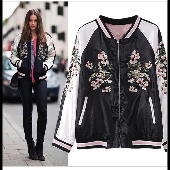 SOLD ON EBAY. Reversible embroidered jacket