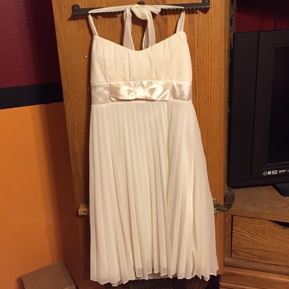 Cream colored all occasion dress