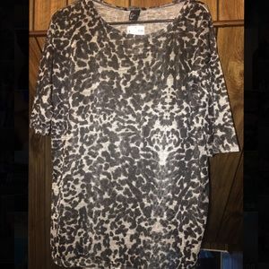 Leopard Loose Fitting Shirt