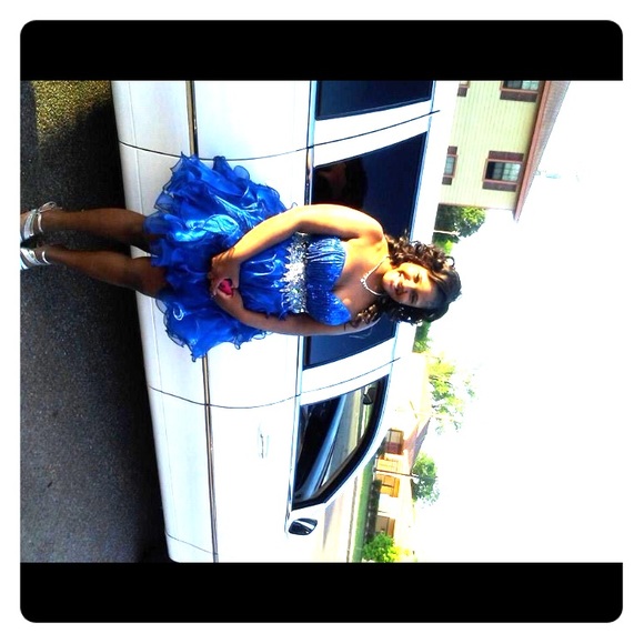 Royal Blue Prom Dress - Picture 1 of 2