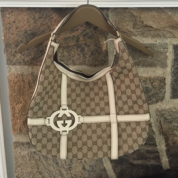 Gucci Handbags - Stylish Authentic Gucci "GG" Monogram Shoulder Bag