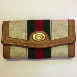 Authentic Vintage Gucci Key Case