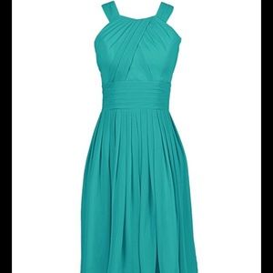 *Price Firm* Teal Dress