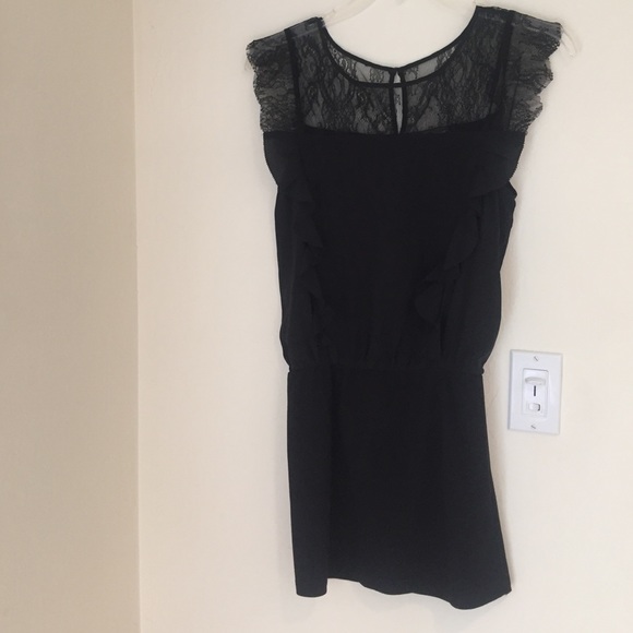 Lacy black dress