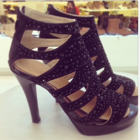 Sexy black high heel