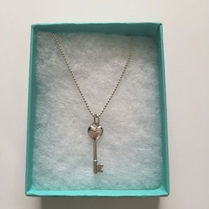 Tiffany & Co. Heart Key Necklace