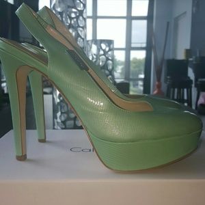 Calvin Klein Grecen Patent Lizard place green 9