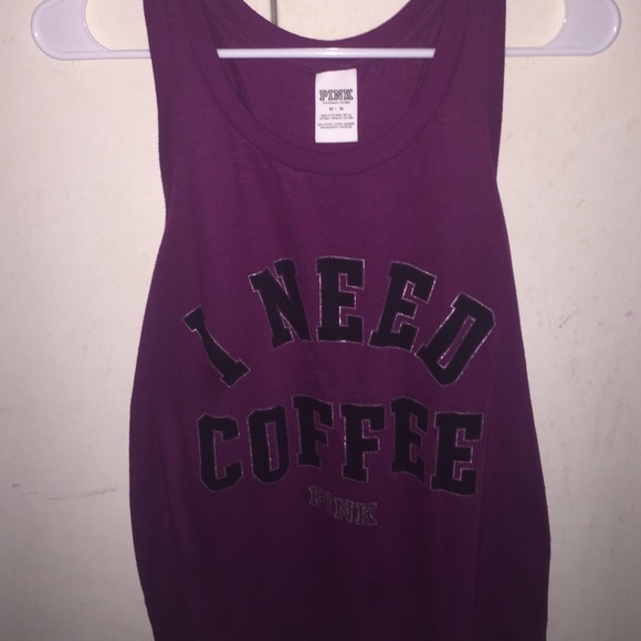 VS I Need Coffee Tank top