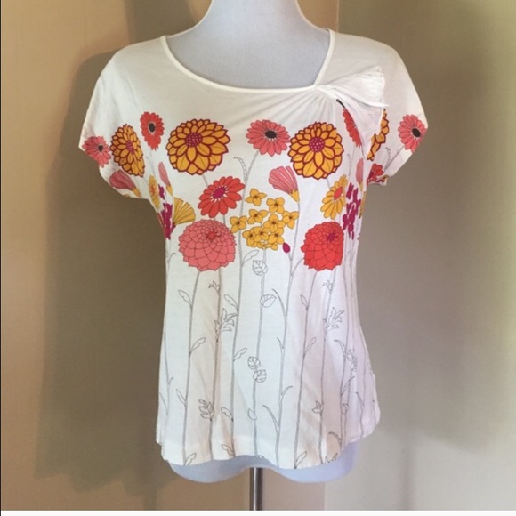 Anthro "Flower by Number Tee" - Picture 2 of 3