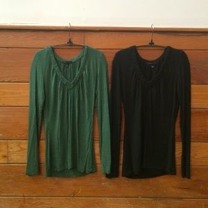 Banana Republic Long Sleeve Tops