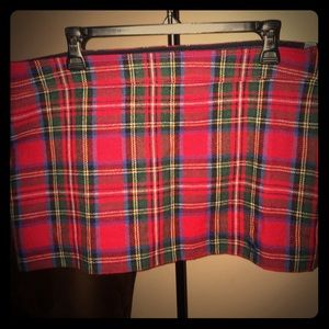 Abercrombie plaid skirt!